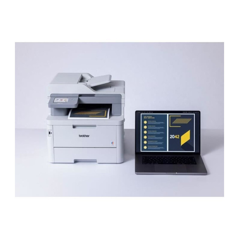 in 1 color LED multifunction printer - BROTHER - MFCL8340CDW - Wifi