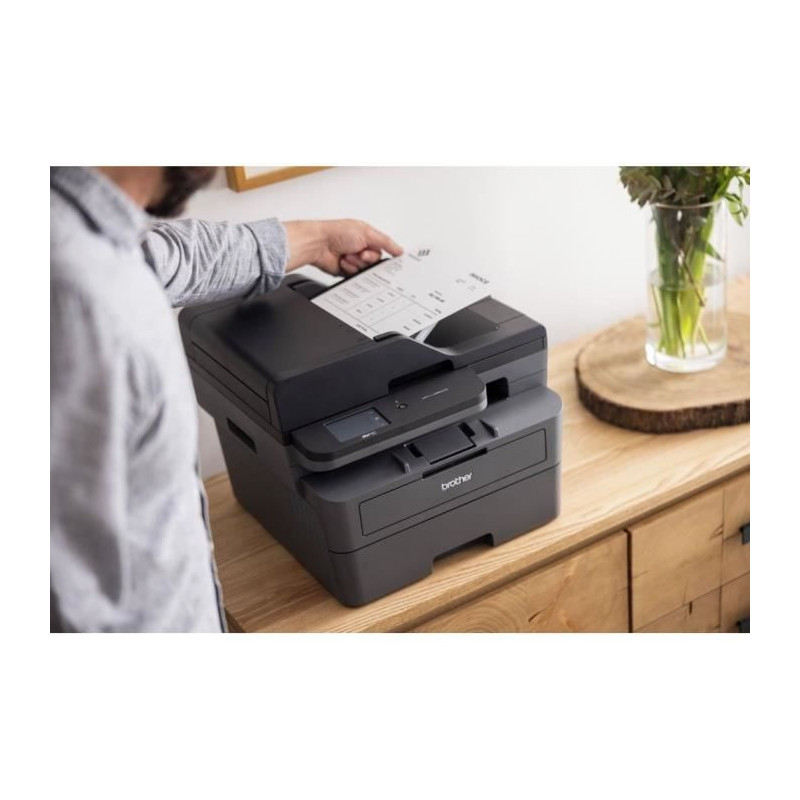 4-in-1 monochrome laser multifunction printer - BROTHER - MFC-L2860DWE