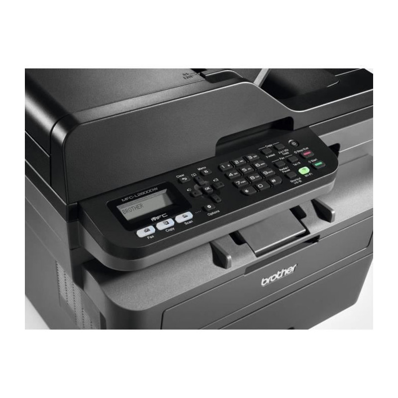 4-in-1 monochrome laser multifunction printer - BROTHER - MFC-L2800DW
