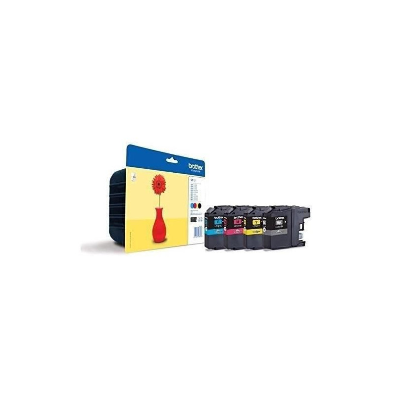 BROTHER LC-121 Cartridge - Black, Magenta, Cyan, Yellow