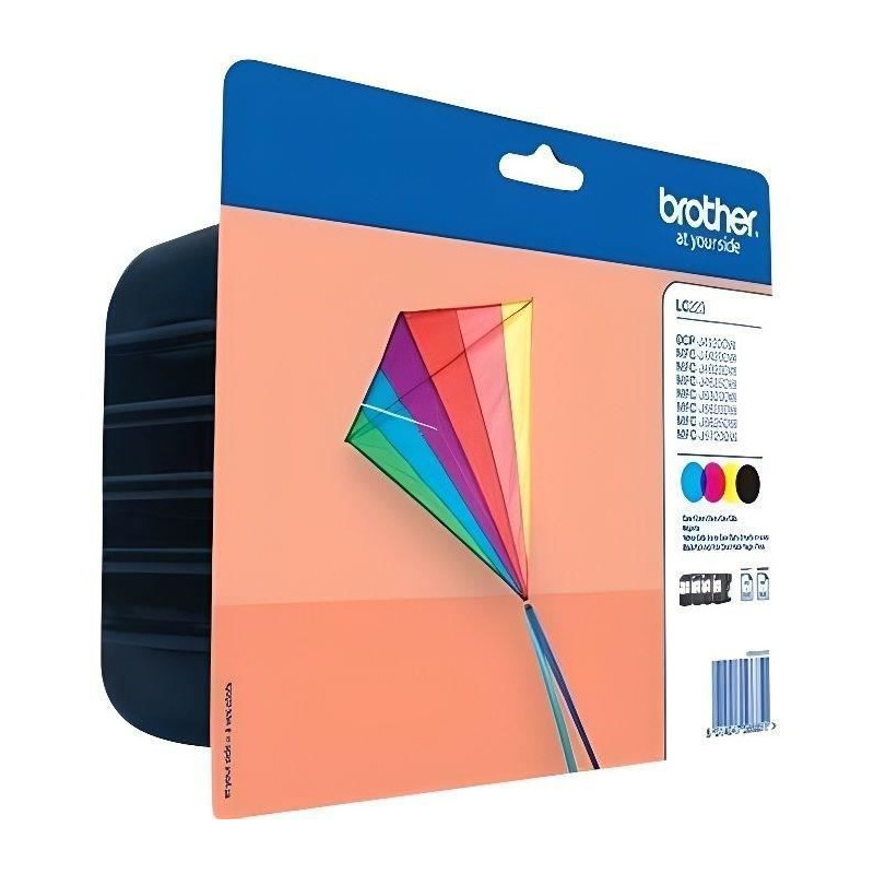 Cartouches BROTHER LC-223 Multipack