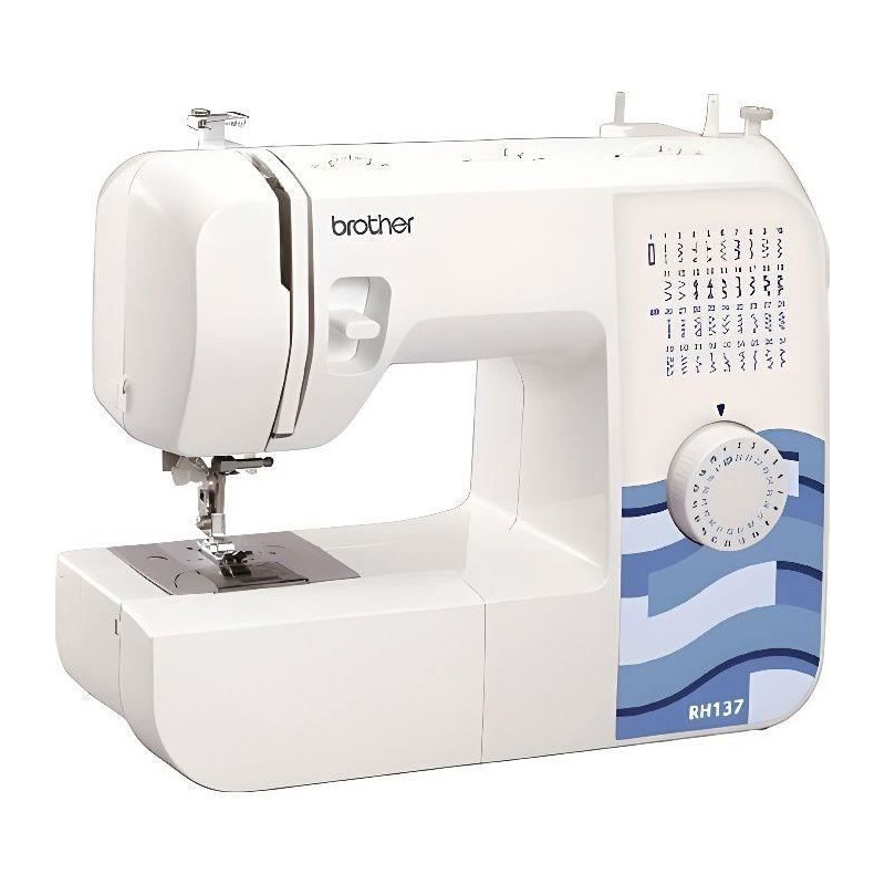 BROTHER RH-137Mechanical sewing machine - 6 feed dogs