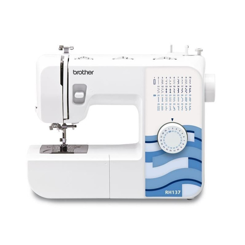 BROTHER RH-137Mechanical sewing machine - 6 feed dogs