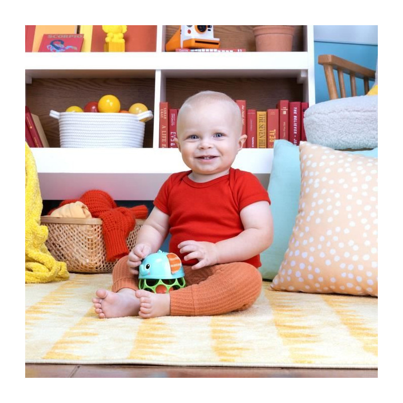 Light-up musical rattle - BRIGHT STARTS - Giggle & Glow - Elephant toy