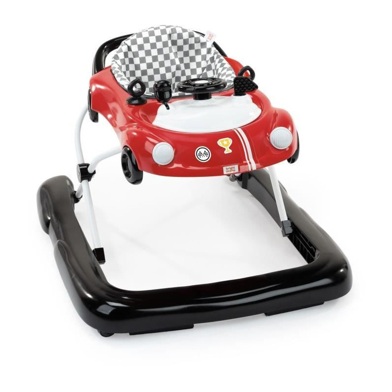BRIGHT STARTS 3-in-1 walker, small racing car, 3 evolving play modes,