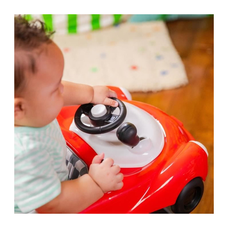 BRIGHT STARTS 3-in-1 walker, small racing car, 3 evolving play modes,