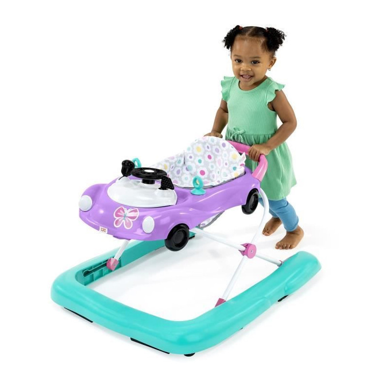 BRIGHT STARTS 3-in-1 walker, small racing car, 3 evolving play modes,