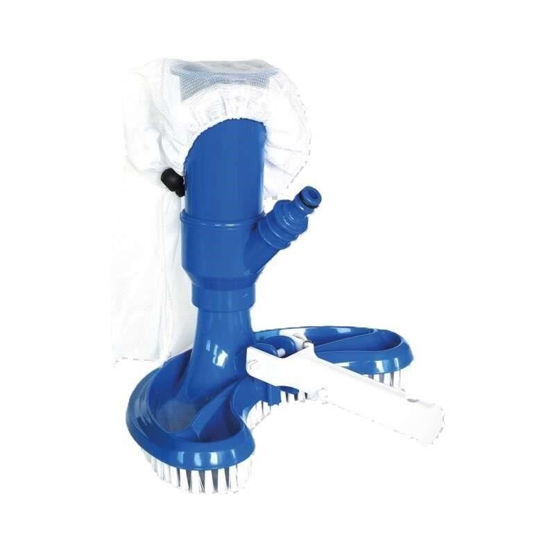 BSI Manual Bottom Vacuum Cleaner - With Pocket for Pool Debris - 30cm