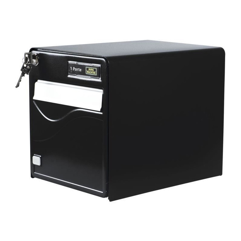 BURG WACHTER BALTIC 1-door mailbox - Galvanized steel - Side opening -