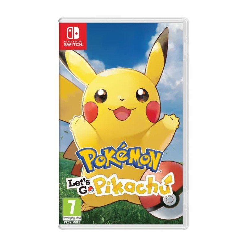 Pokemon: Let's go, Pikachu Pokemon Go Switch Game