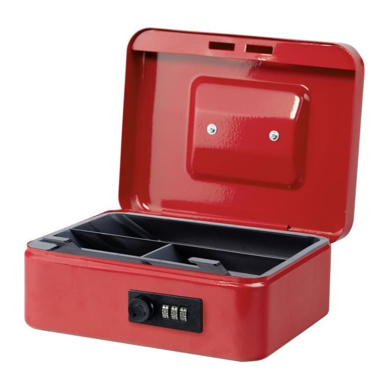 Money box - BURG WACHTER - Money Code 5020 Red - Code opening, red ste