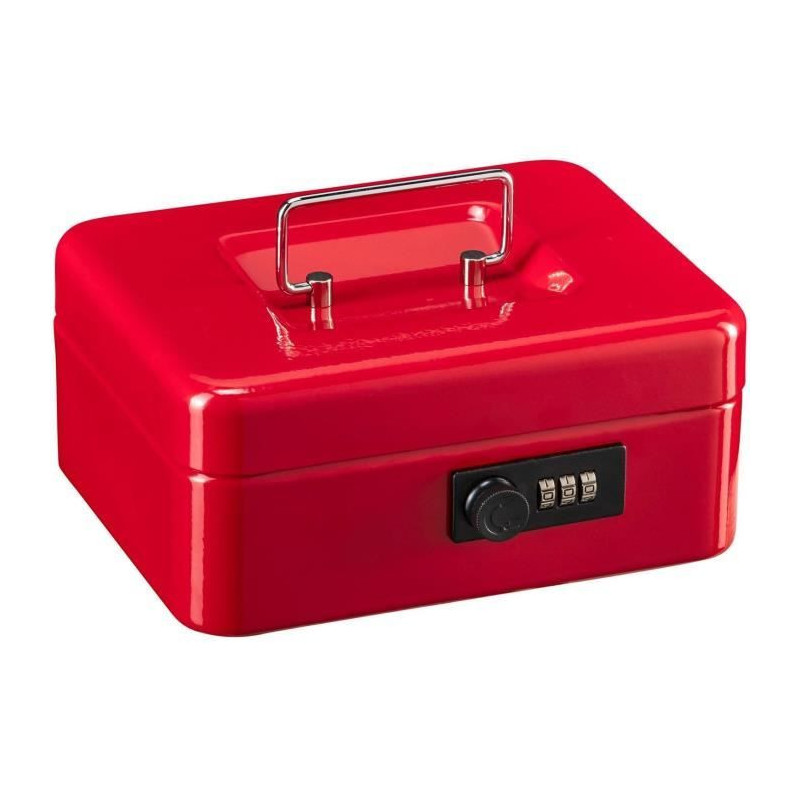 Money box - BURG WACHTER - Money Code 5020 Red - Code opening, red ste