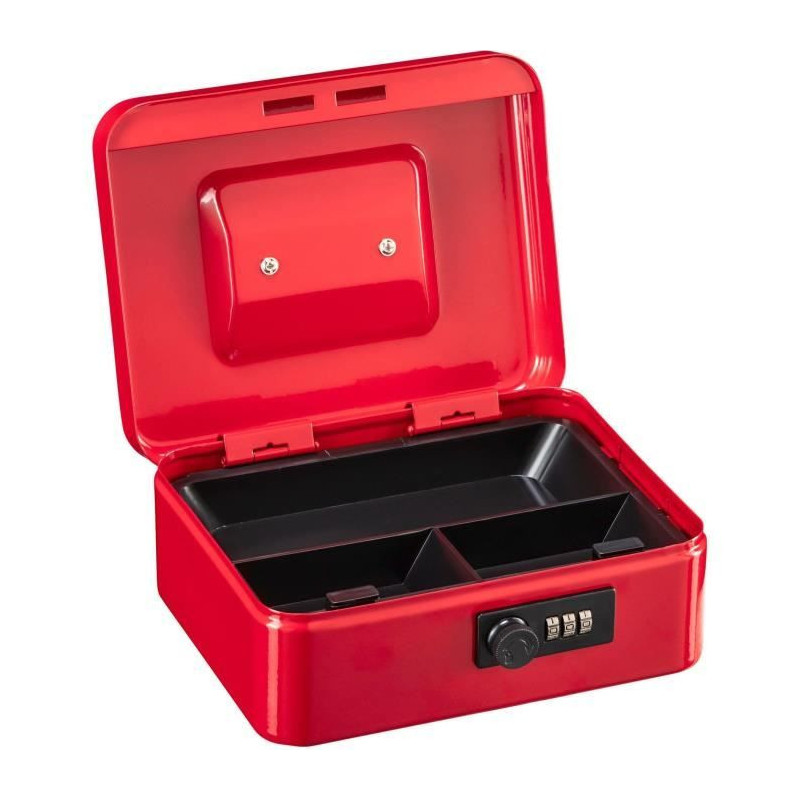 Money box - BURG WACHTER - Money Code 5020 Red - Code opening, red ste