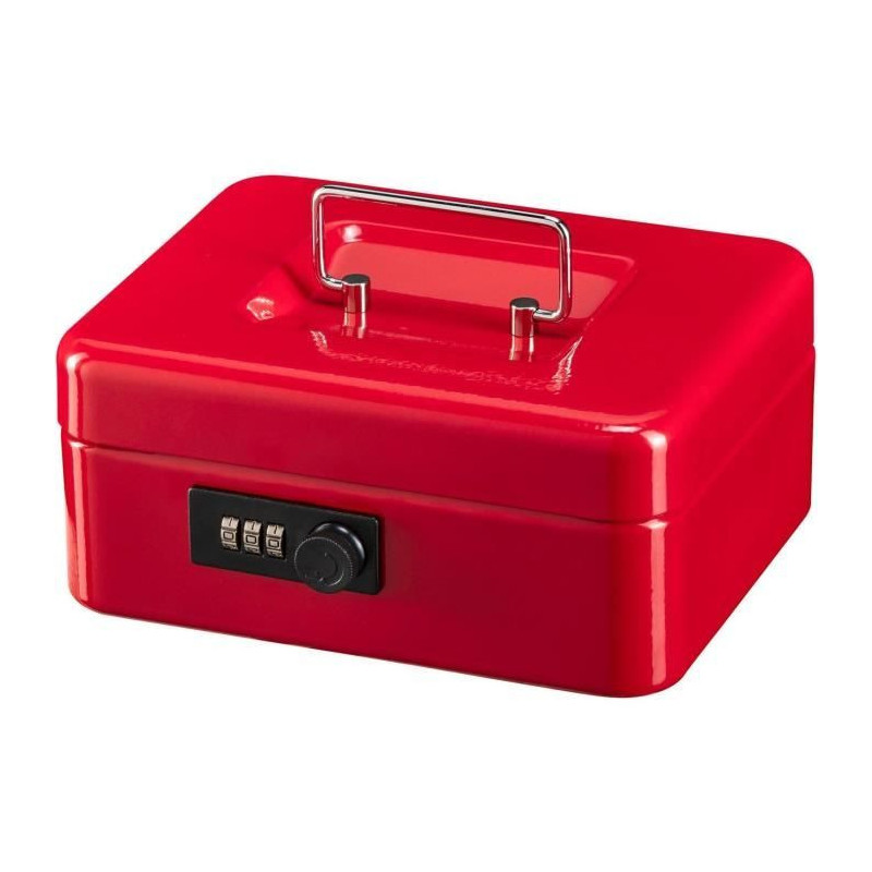 Money box - BURG WACHTER - Money Code 5020 Red - Code opening, red ste