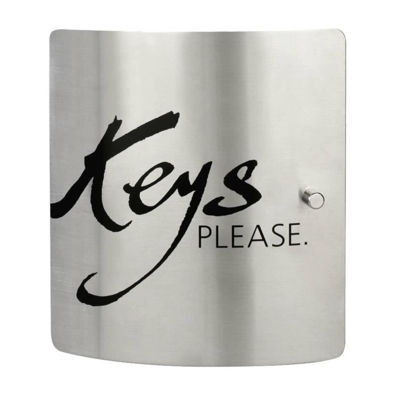 Key cabinet - BURG WACHTER - 6205/10 Ni KEYS PLEASE - Stainless steel,
