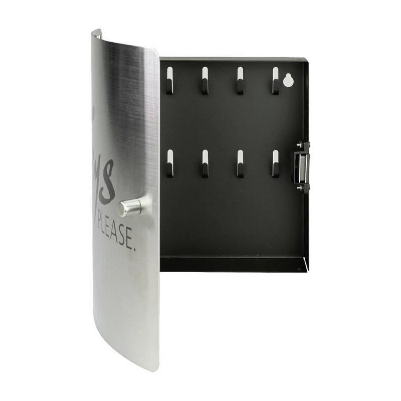 Key cabinet - BURG WACHTER - 6205/10 Ni KEYS PLEASE - Stainless steel,