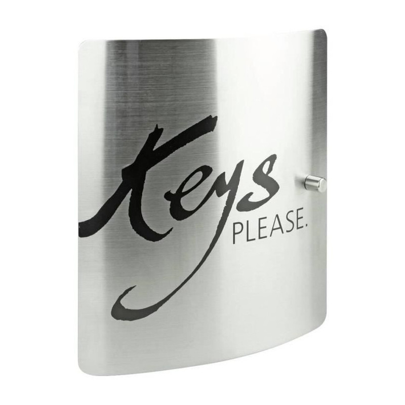 Key cabinet - BURG WACHTER - 6205/10 Ni KEYS PLEASE - Stainless steel,