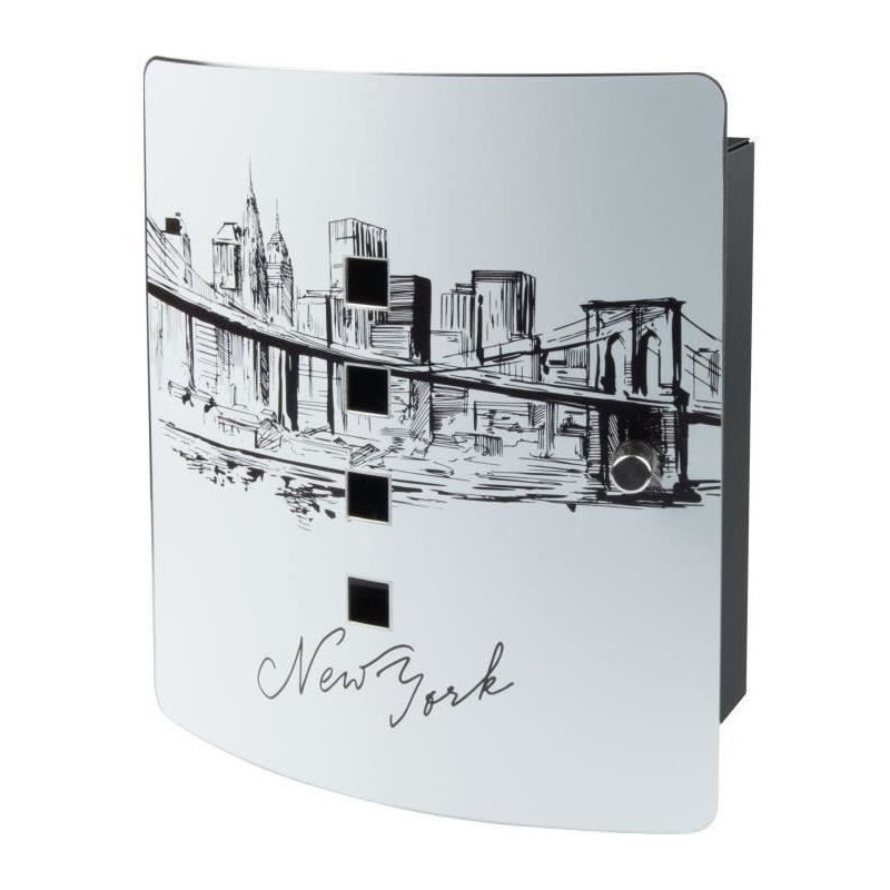 Burg-Wächter Key Wardrobe 6204/10 Ni Skyline NY