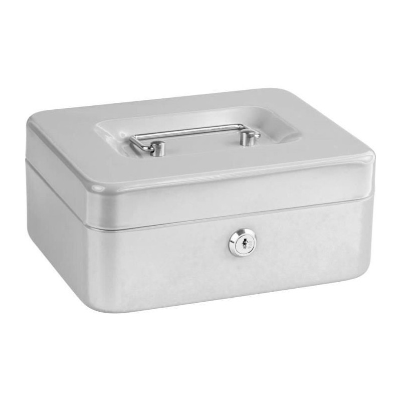 Money box - BURG WACHTER - Money 5020 Light Grey - Key opening, light