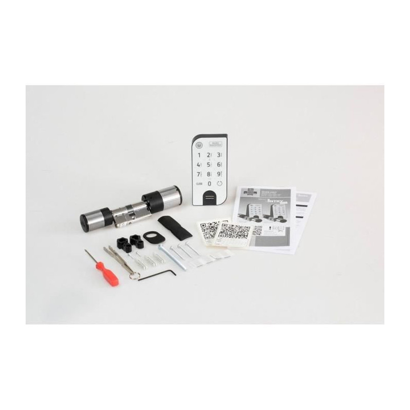 BURG-WÄCHTER secuENTRY easy 7602 electronic cylinder with secuENTRY F