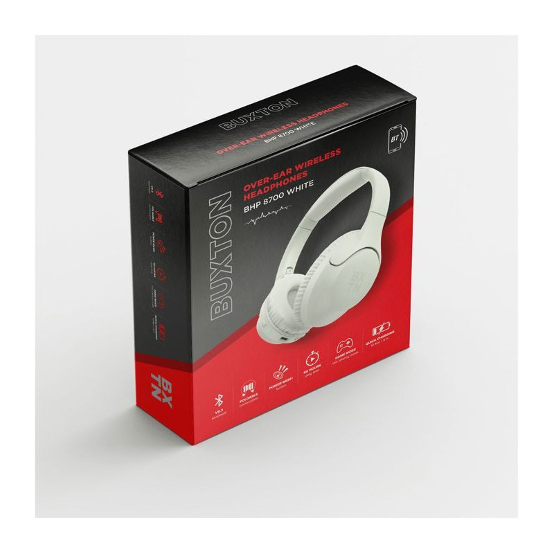 Wireless On-Ear Headphones - Buxton - BHP 8700 GREEN