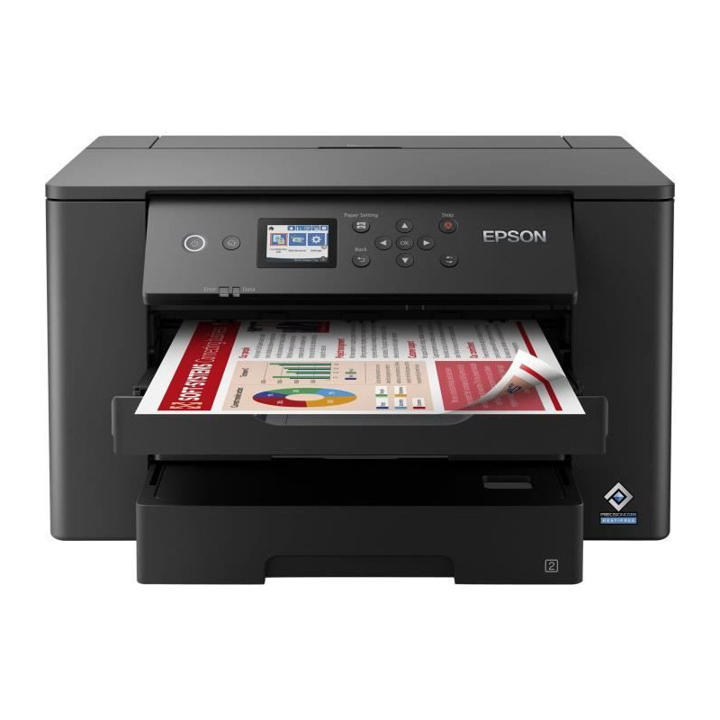 Monofunction Printer - EPSON WF-7310DTW - Inkjet - A3 - Color - Wi-Fi