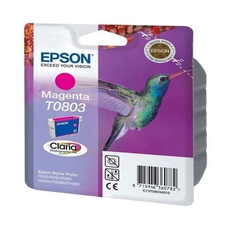 Epson T0803 Colibri Magenta Ink Cartridge