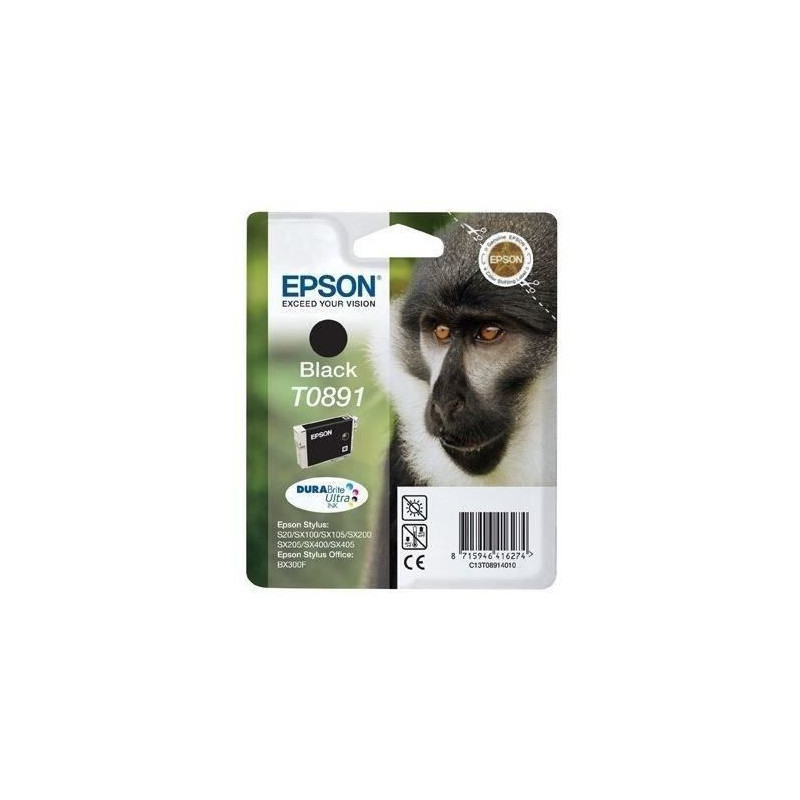 Epson T0891 Monkey Black Ink Cartridge