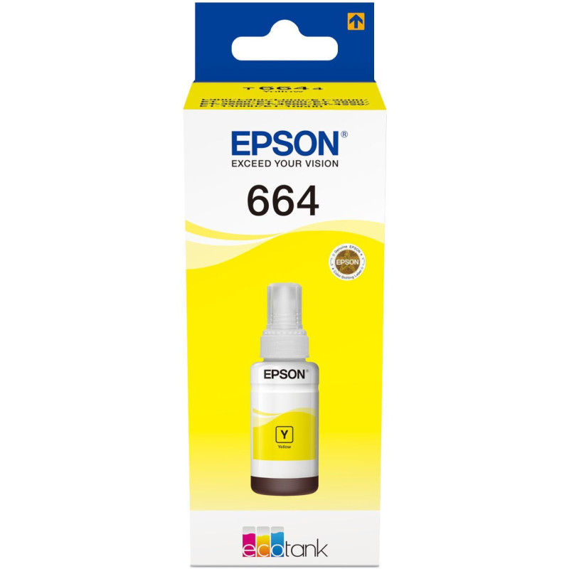 Epson Ecotank T6644 Ink Bottle - 70ml Yellow