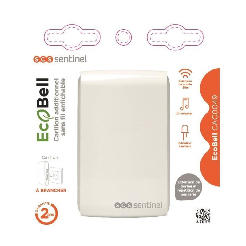 SCS SENTINEL Additional chime Ecobell CAC0049