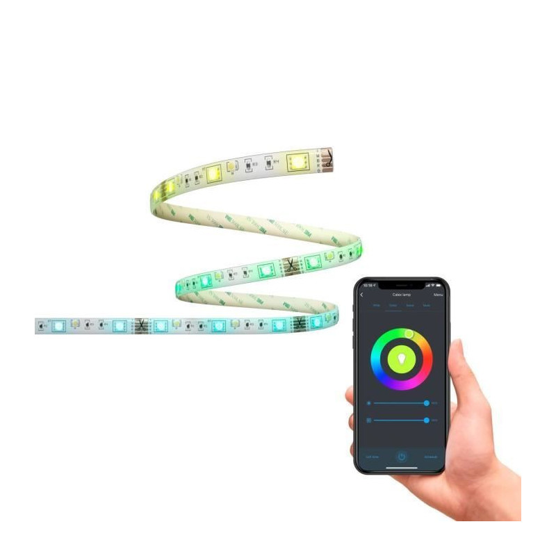 LED Ribbon 2M 6.8W RGBCCT+TELEC