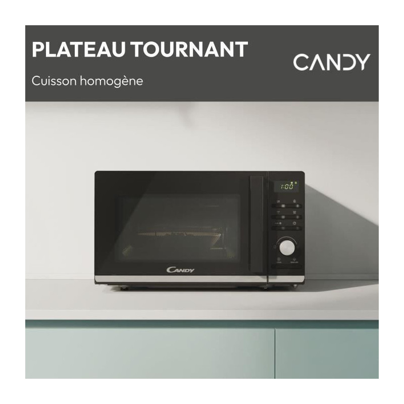 CMGA20TNDB Microwave Grill CANDY Moderna - 20L - MO 700W - Grill 1000W