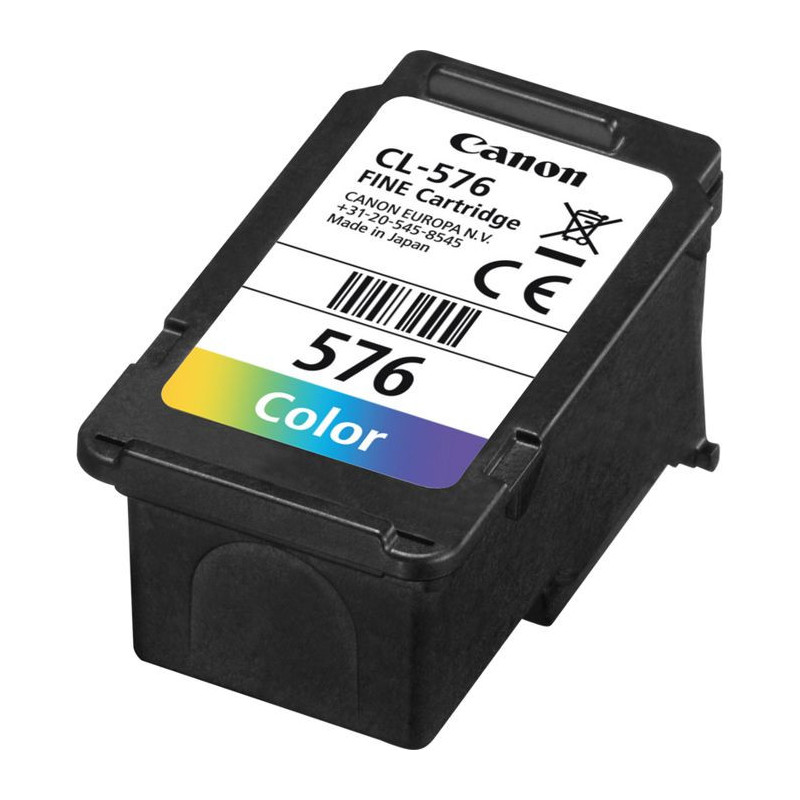 CANON CL-576 Ink Cartridge - Multi-Color - 100 Page Yield - Genuine Pr
