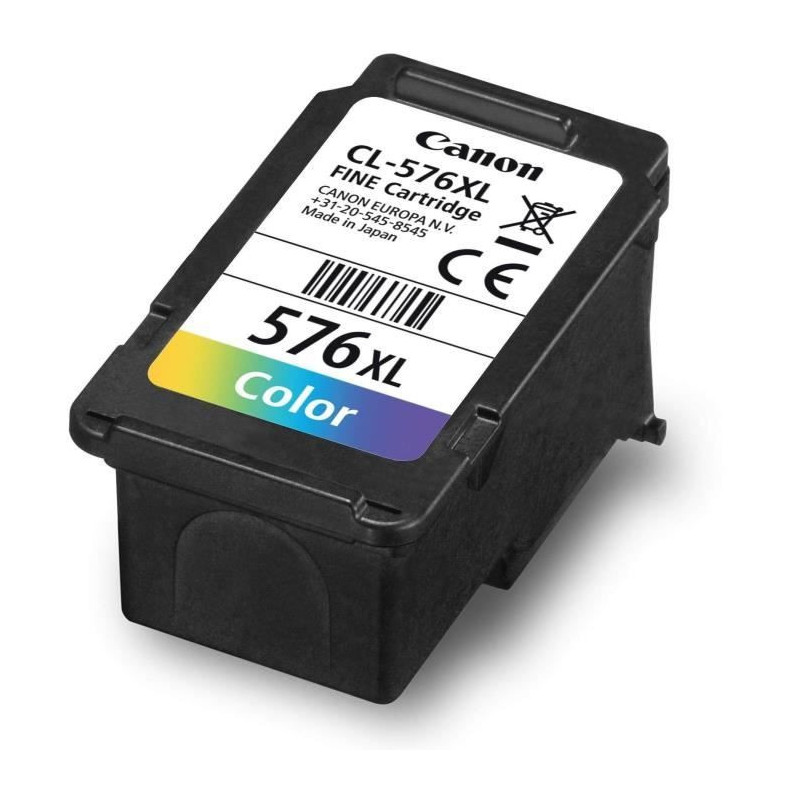 Ink Cartridge - CANON - CL-576XL - Multi-color - High Yield - 300 page