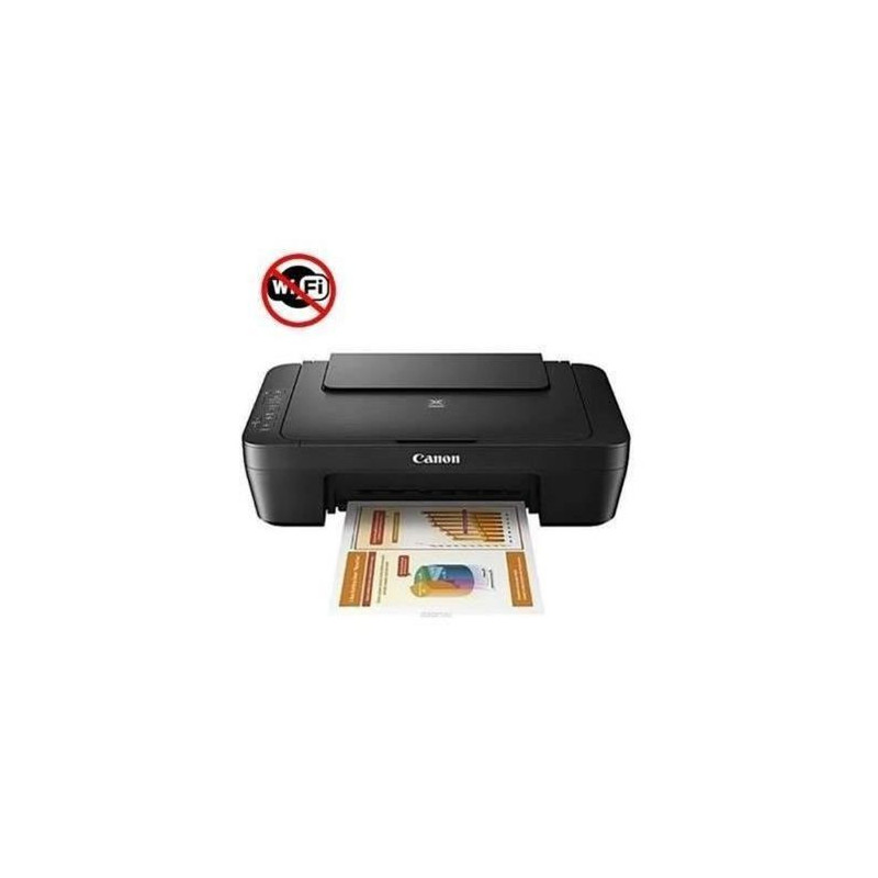 Multifunction inkjet printer - CANON - PIXMA MG2551S - Color - Black