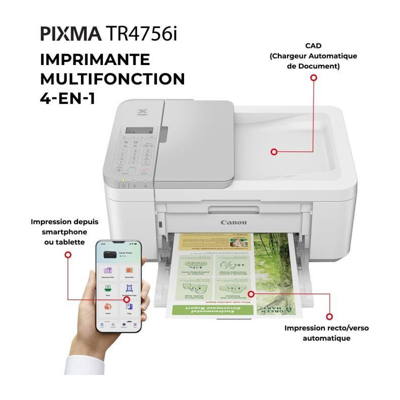 CANON PIXMA TR4756i Inkjet Mul