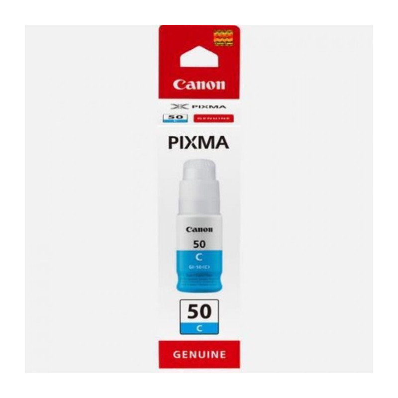 Ink bottle - Canon - GI -50C - Cyan - Pixma Megatank compatibility - (