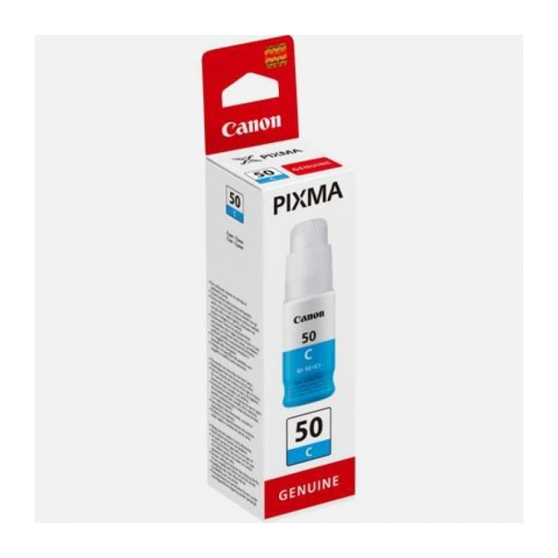 Ink bottle - Canon - GI -50C - Cyan - Pixma Megatank compatibility - (