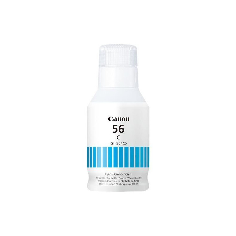 Ink bottle - Canon - GI -56BK - Cyan - Maxify GX compatibility - (4430