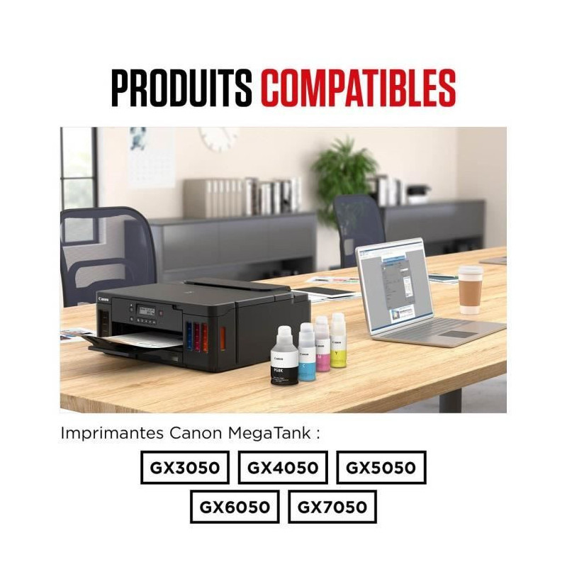 Ink bottle - Canon - GI -56BK - Magenta - Maxify GX compatibility - (4