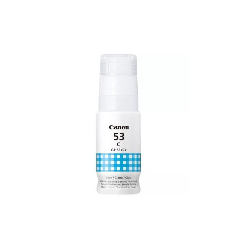 Ink bottle - Canon - GI -53C - Cyan - Pixma G650 and G550 compatibilit