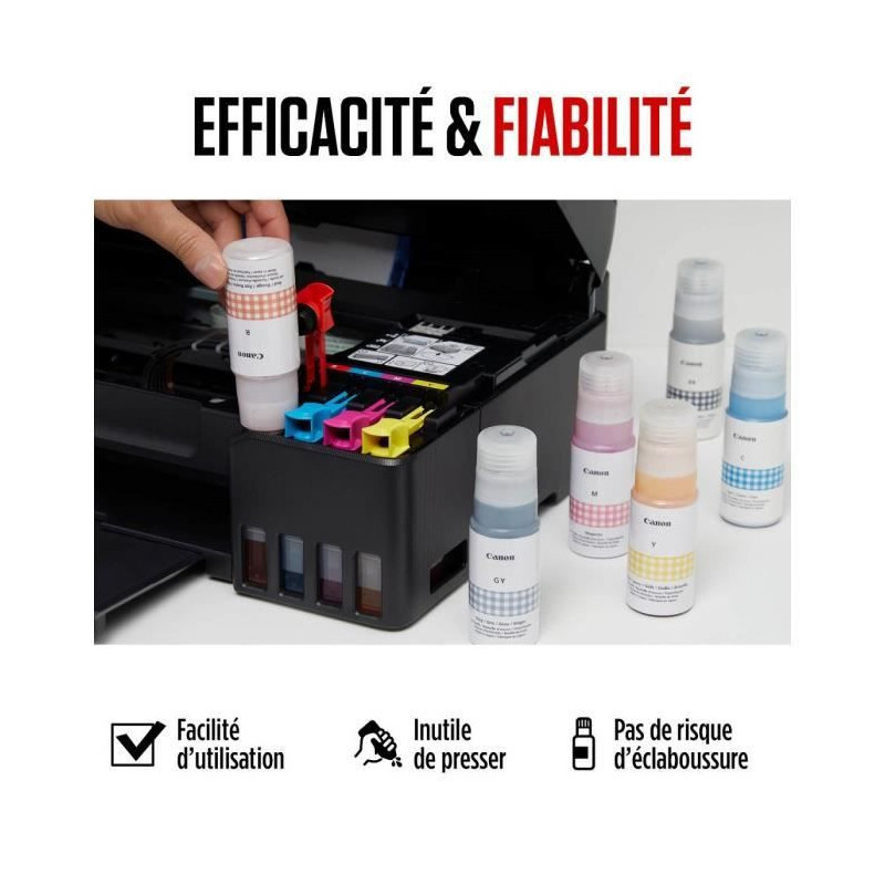 Ink bottle - Canon - GI -53C - Cyan - Pixma G650 and G550 compatibilit
