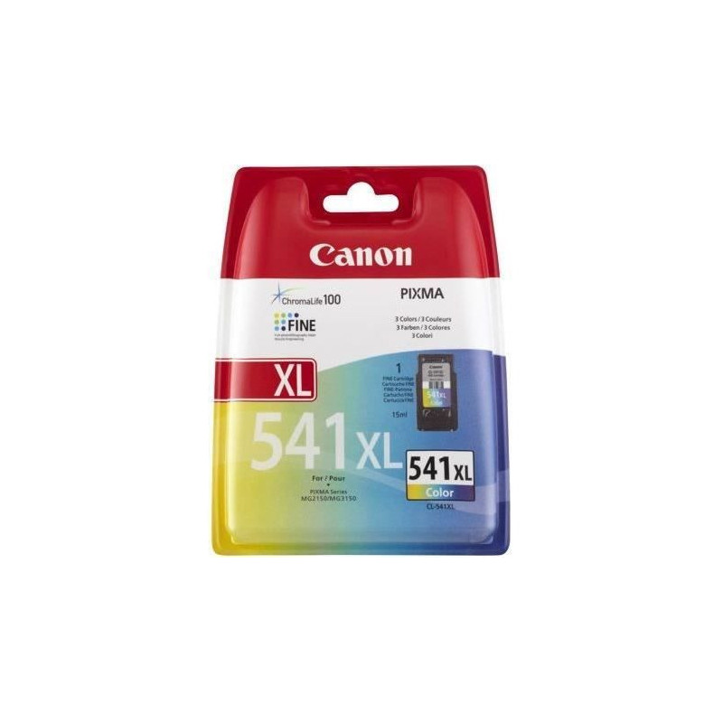Canon CL-541 XL High Yield Color Ink Cartridge, Box Pack (CL541XL)