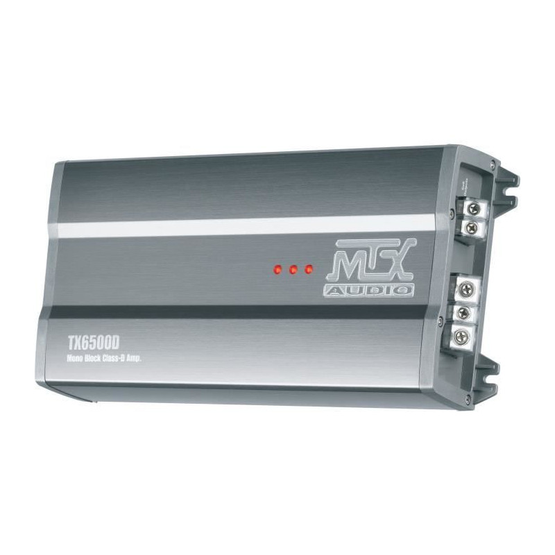 MTX TX6500D 12V Amplifier Mono Class-D 1x500W RMS Aluminum Block