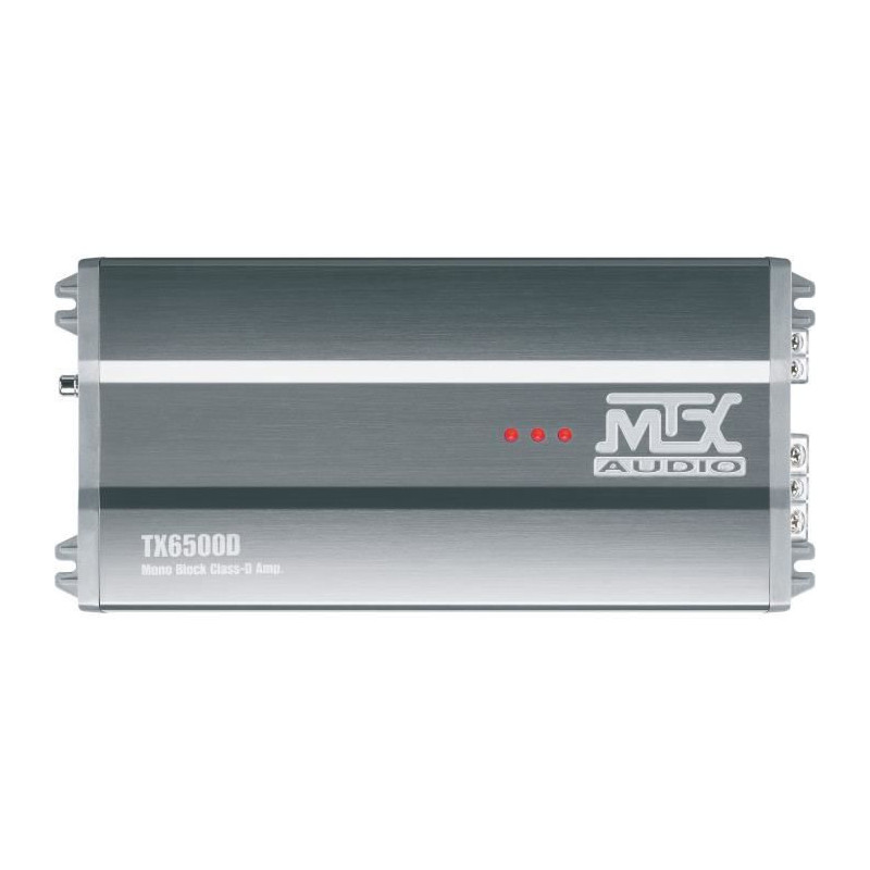 MTX TX6500D 12V Amplifier Mono Class-D 1x500W RMS Aluminum Block