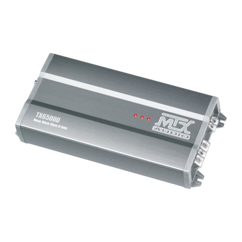 MTX TX6500D 12V Amplifier Mono Class-D 1x500W RMS Aluminum Block
