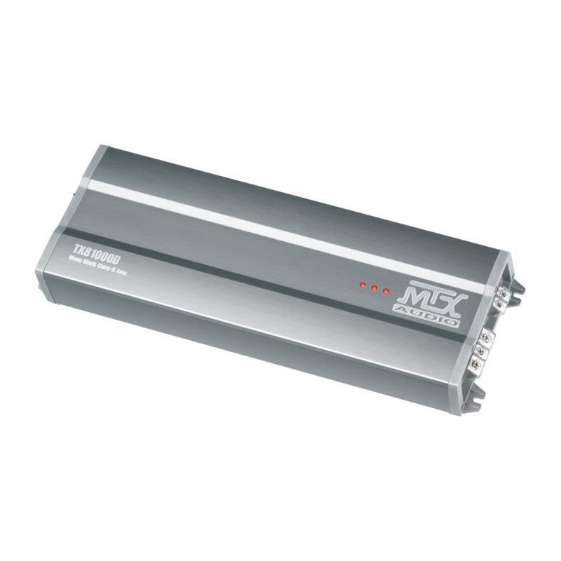 MTX TX81000D 12V Amplifier Mono Class-D 1x1000W RMS Aluminum Block