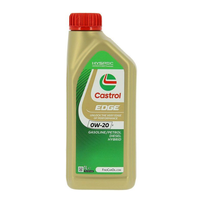 Engine oil - CASTROL - EDGE 0W-20 V - 1L