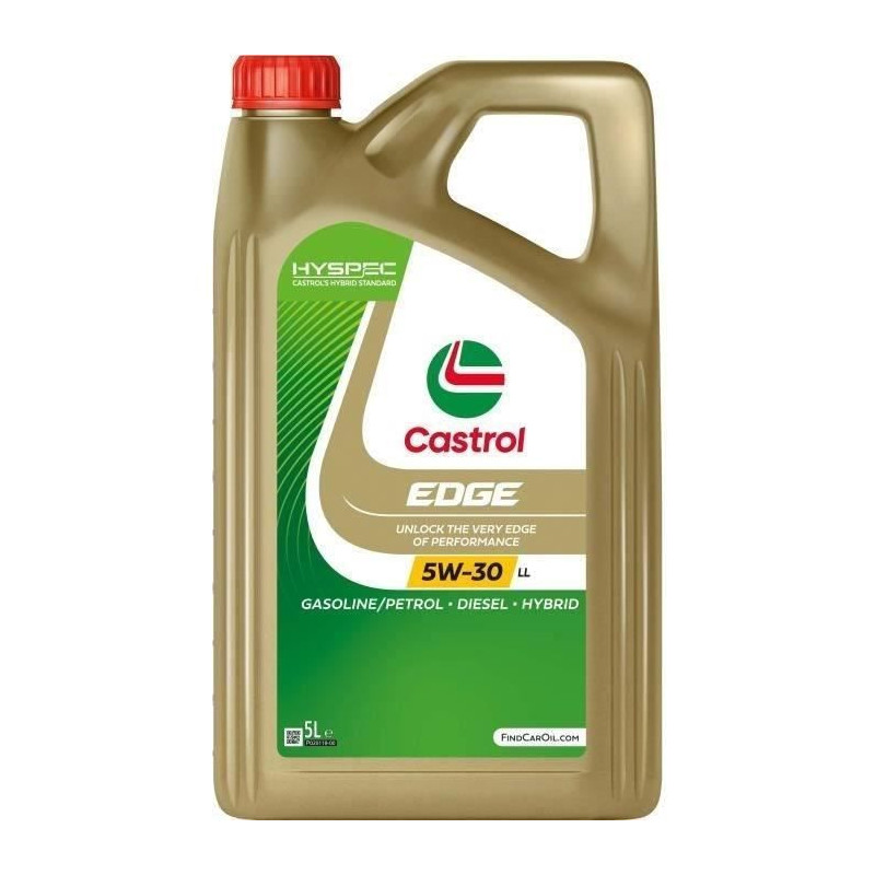 Engine oil - CASTROL - EDGE 5W-30 LL - 5L