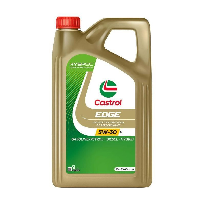 Engine oil - CASTROL - EDGE 5W-30 LL - 5L